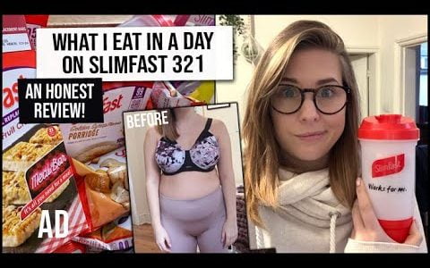 What I Eat in a Day – Slim Fast 321 Plan Review | AD | xameliax