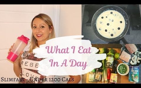 What I Eat In a Day on Slimfast | Under 500 Calorie Dinner | Slimfast UK | Weightloss |