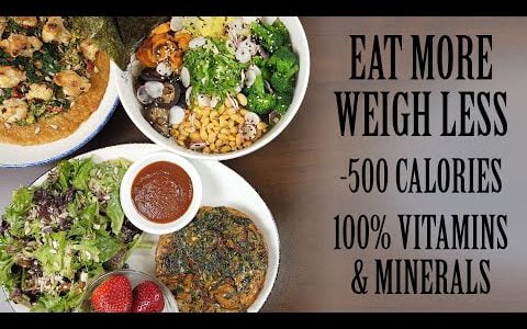 LOW CALORIES High Volume Healthy Weight Loss Meals (Never starve again!)