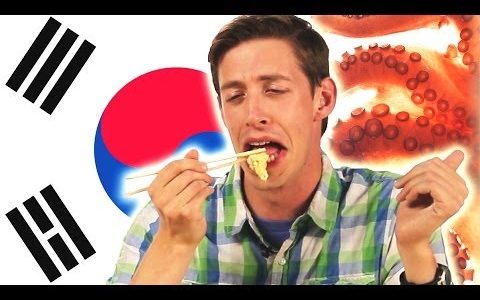 Americans Taste Exotic Asian Food