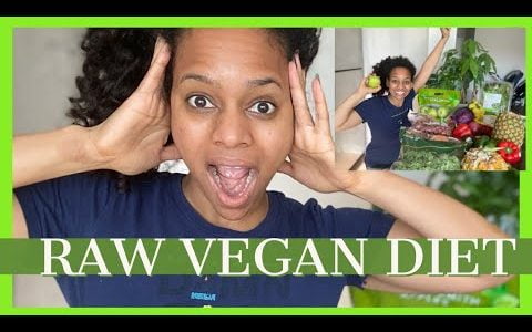 I tried the RAW VEGAN DIET for 5 days! Weight loss, clearer skin and meals!!!!| Raw Vegan For A Week