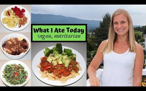 VEGAN NUTRITARIAN Meal Ideas // What I Ate Today