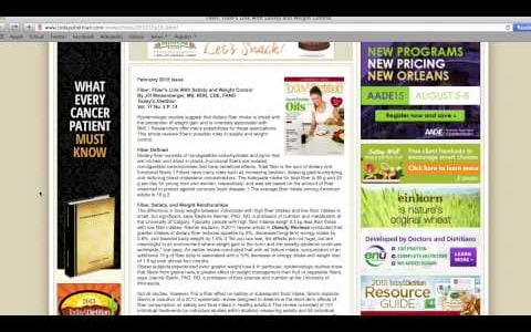 The Volumetrics Diet