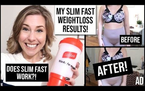 My Slim Fast Results: REAL Weight Loss Results + Honest Review | Does Slim fast Work? | AD