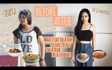 What I eat in a day to lose 20kgs in a year | easy & delicious diet meals ideas!
