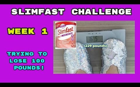 Slimfast 321 Weight Loss Challenge with Results!