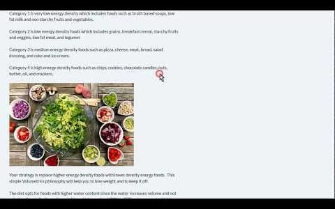 Volumetrics Diet Review