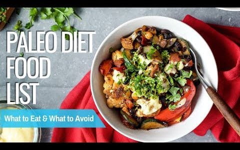 Paleo Diet Food List