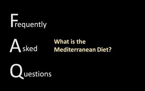 Diet and Vasc FAQ1 What is the Mediterranean Diet?