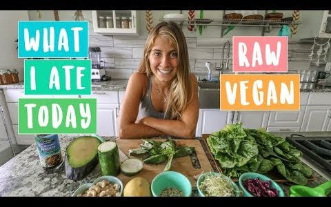WHAT I ATE TODAY » RAW VEGAN ☆