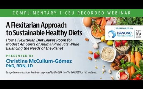 A Flexitarian Approach to Sustainable Healthy Diets