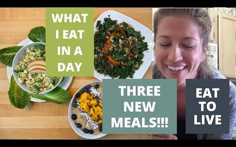 What I Eat in a Day (to Lose Weight) // Eat to Live // Nutritarian // Vegan // SOS Free